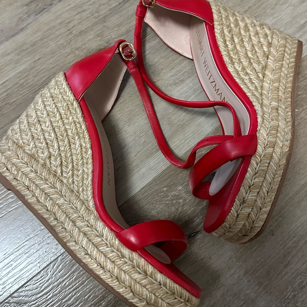 Platform sandals wedge Stuart Weitzman